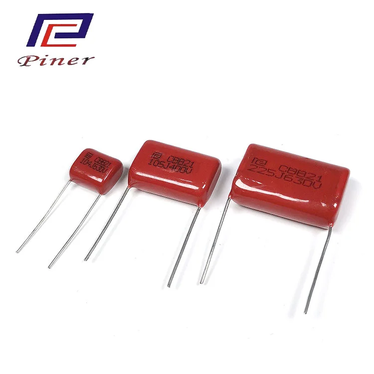 Capacitor de filme de polipropileno metalizado de alta segurança com isolamento LED
